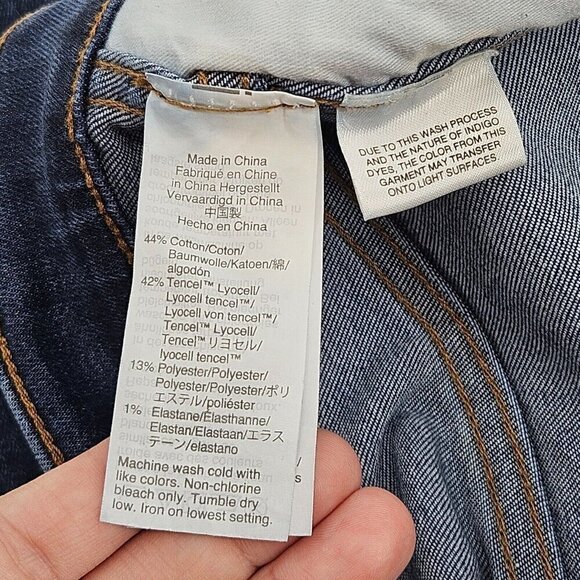 Madewell 10" High Rise Skinny Jeans Medium Wash Women’s Size 26 Classic Denim - Picture 5 of 10